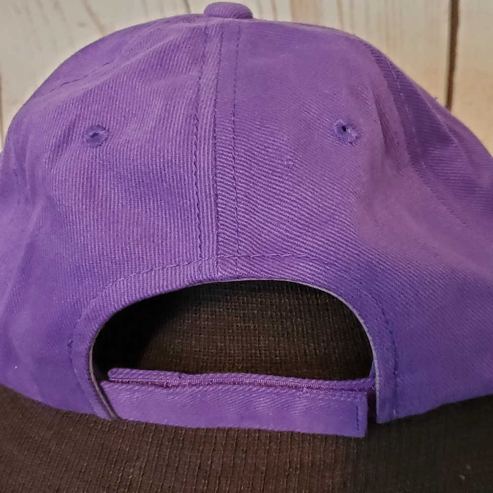 Russell Kansas State Wildcats ball cap with adjustable closure purple, gray